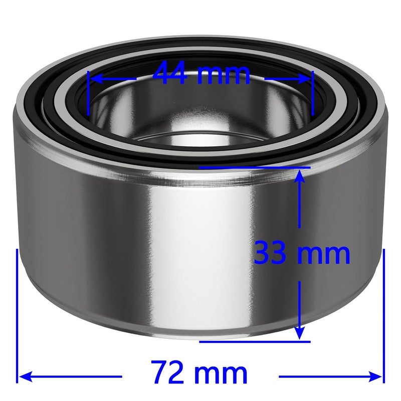 Moker Front & Rear Wheel Bearings for Polaris Ranger 700 900 1000 XP 2013-2019, Replace OE 3585502 3514635 3514627 3514699 3514822 - Image 4